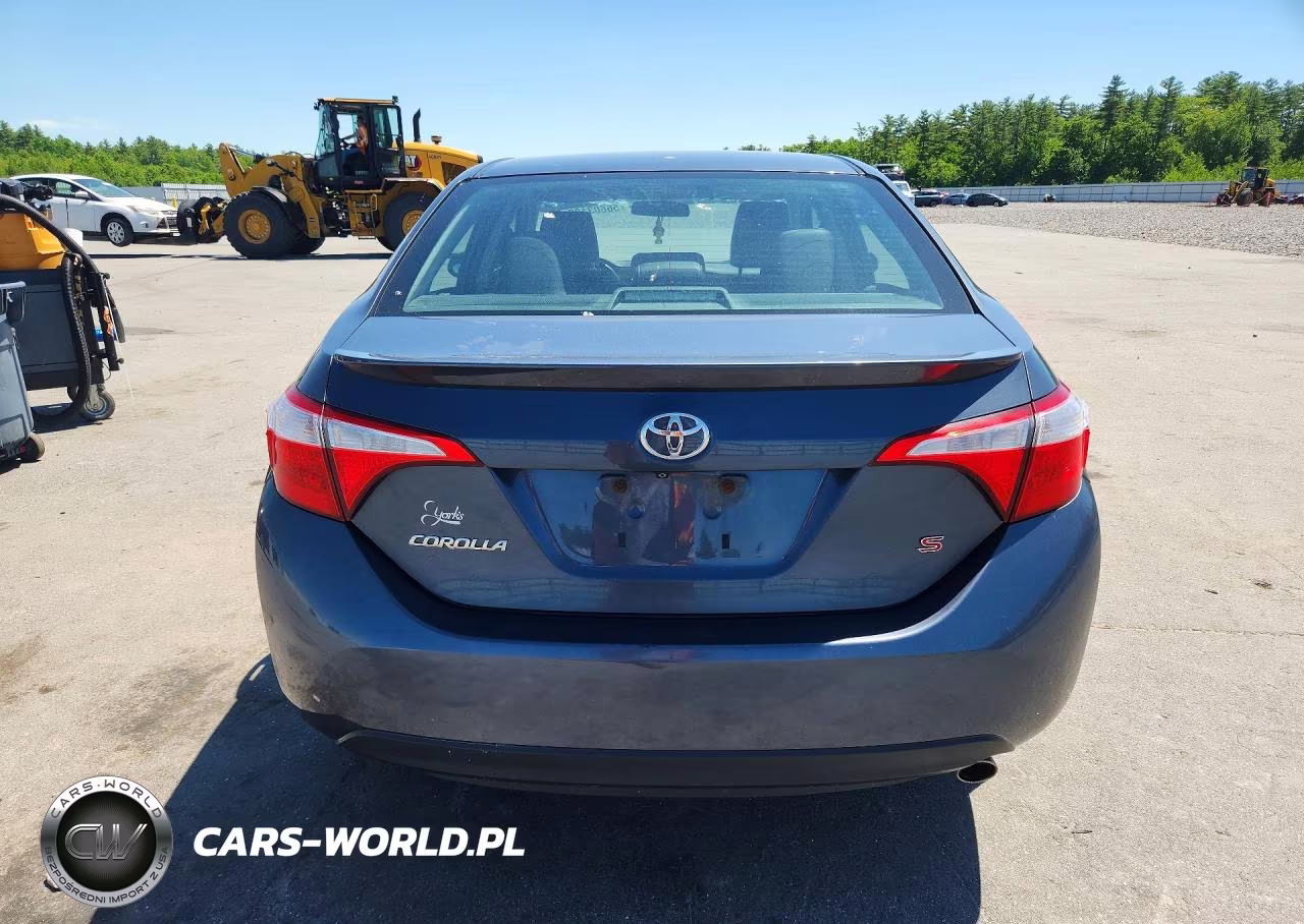 2015 Toyota Corolla S Plus VIN:2T1BURHE9FC315167 - 6