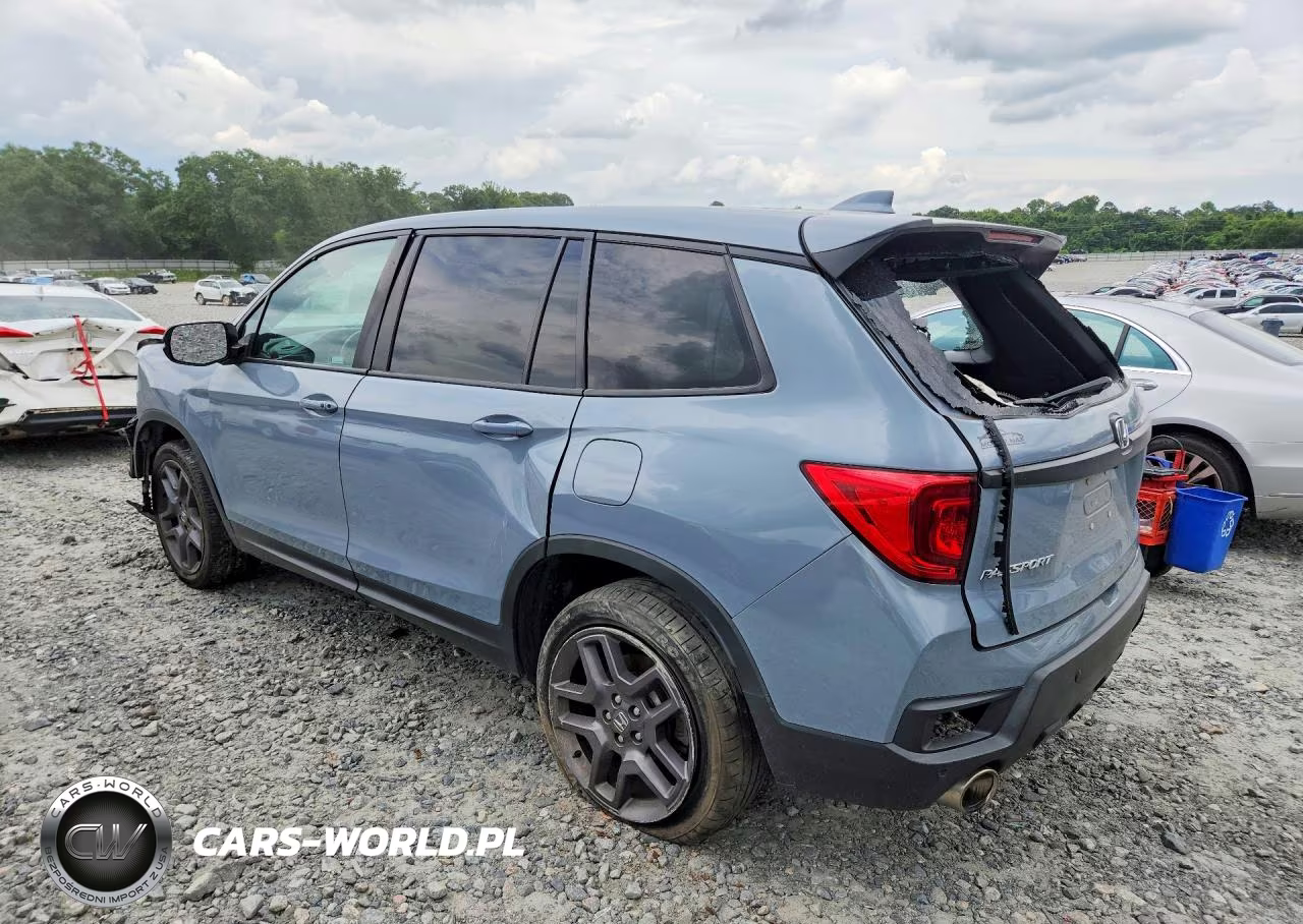 2023 Honda Passport Exl VIN:5FNYF8H57PB019253 - 2