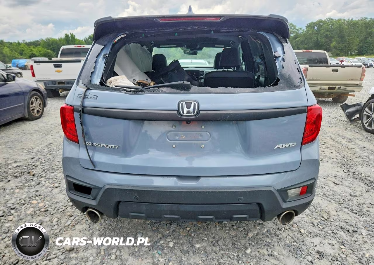 2023 Honda Passport Exl VIN:5FNYF8H57PB019253 - 6