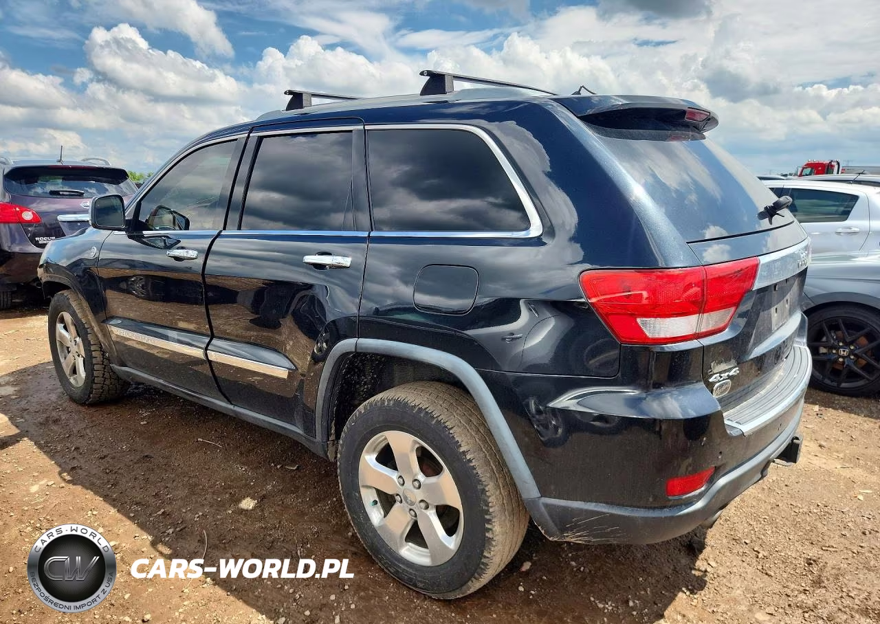 2012 Jeep Grand Cherokee Overland VIN:1C4RJFCT3CC105258 - 2
