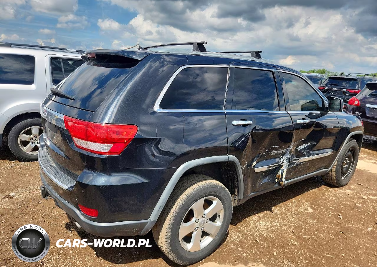 2012 Jeep Grand Cherokee Overland VIN:1C4RJFCT3CC105258 - 3