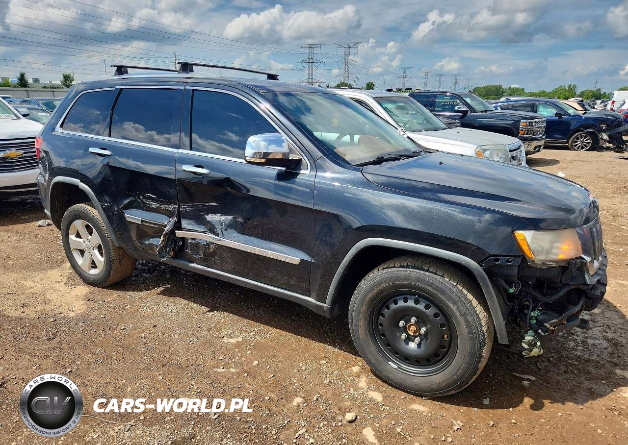 2012 Jeep Grand Cherokee Overland VIN:1C4RJFCT3CC105258 - 4