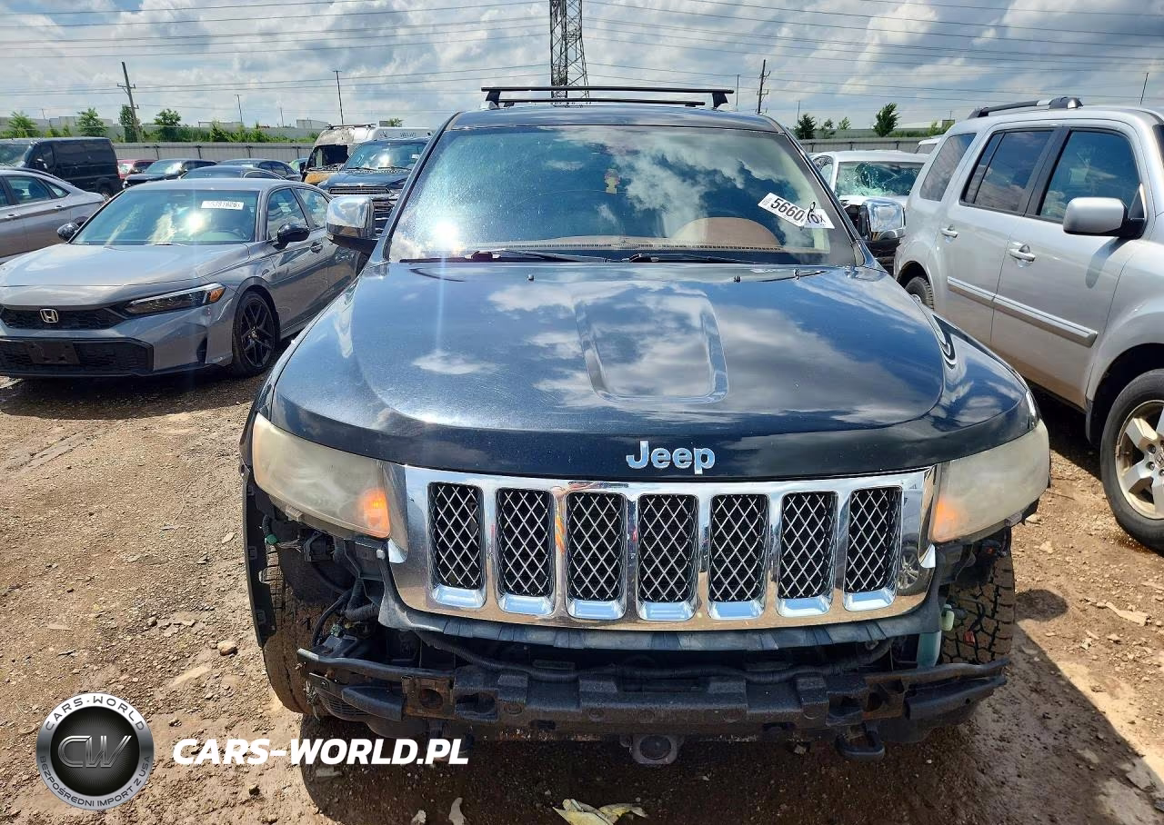 2012 Jeep Grand Cherokee Overland VIN:1C4RJFCT3CC105258 - 5