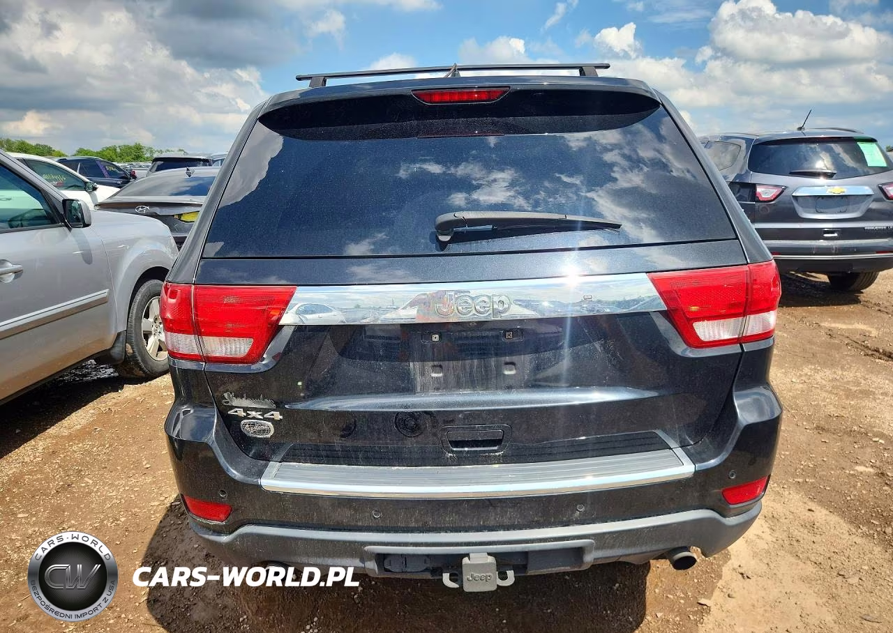 2012 Jeep Grand Cherokee Overland VIN:1C4RJFCT3CC105258 - 6