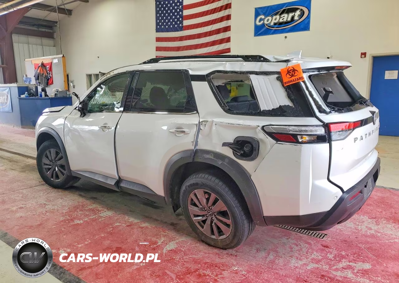 2025 Nissan Pathfinder Sv VIN:5N1DR3BC2SC230054 - 2