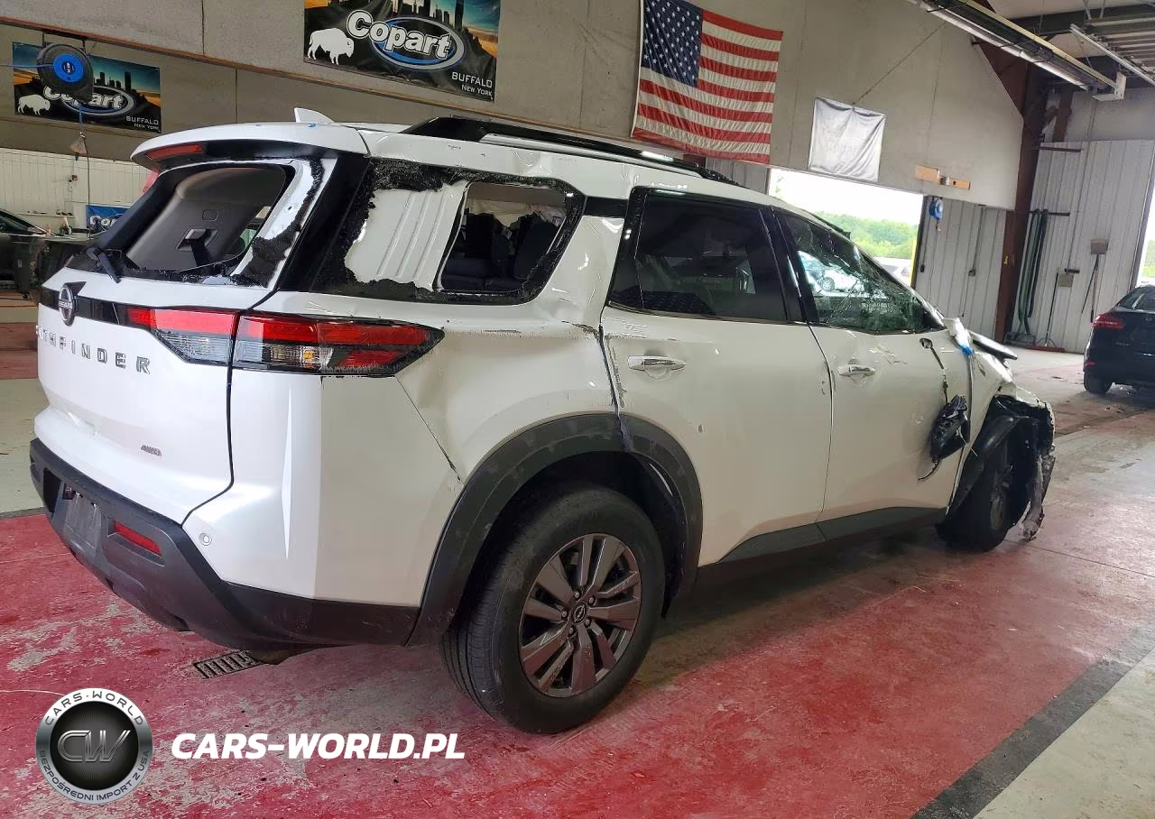 2025 Nissan Pathfinder Sv VIN:5N1DR3BC2SC230054 - 3