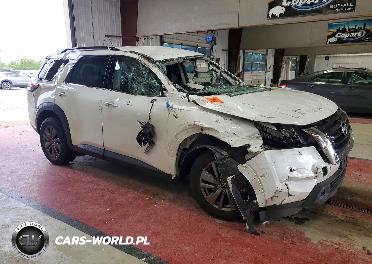 2025 Nissan Pathfinder Sv VIN:5N1DR3BC2SC230054 - 4