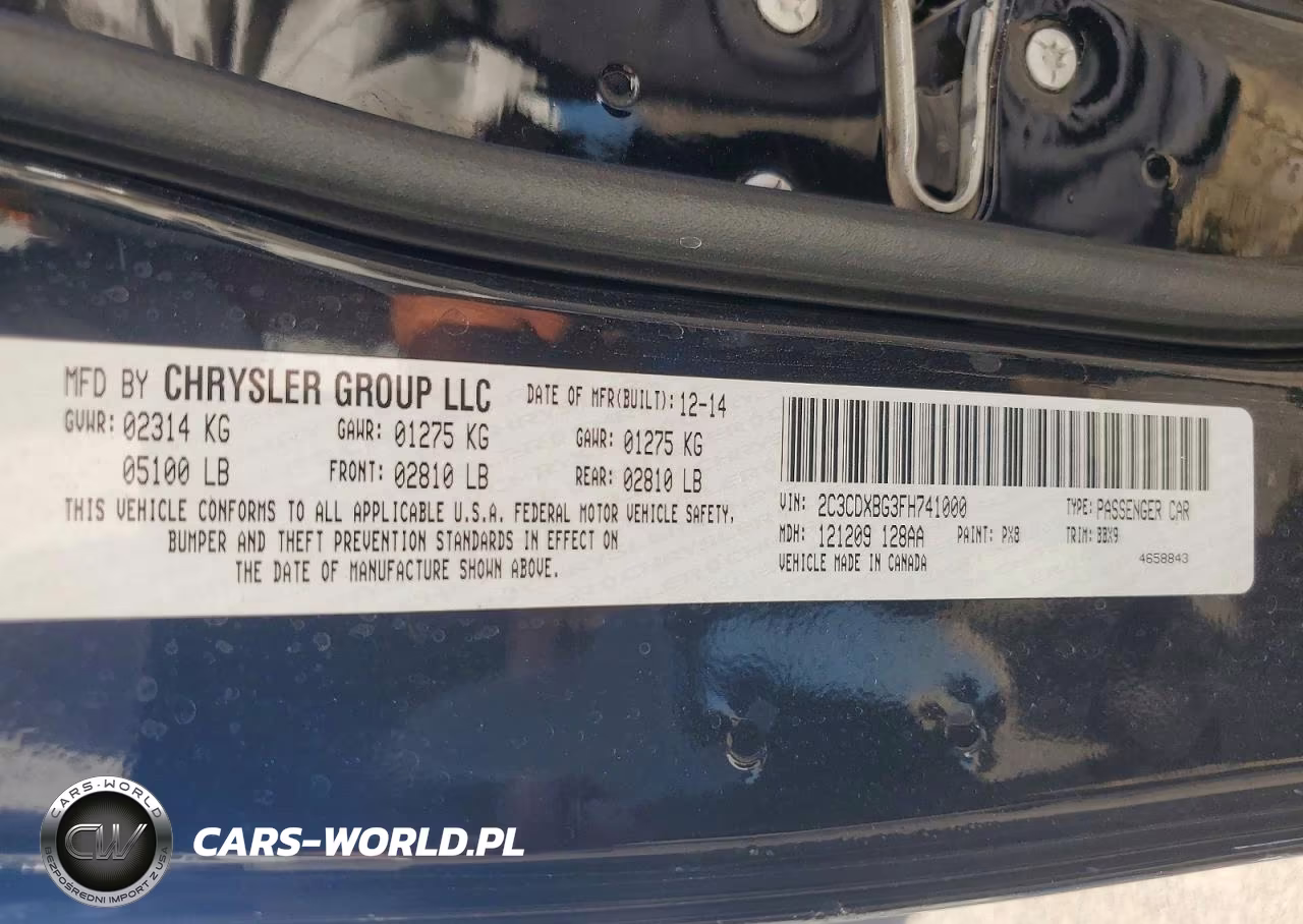 2015 Dodge Charger Se VIN:2C3CDXBG3FH741000 - 13