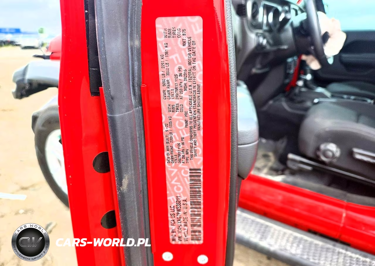 2023 Jeep Wrangler Sport VIN:1C4HJXAG7PW535211 - 13