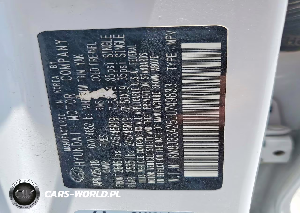 2018 Hyundai Tucson Limited VIN:KM8J33A25JU749833 - 13
