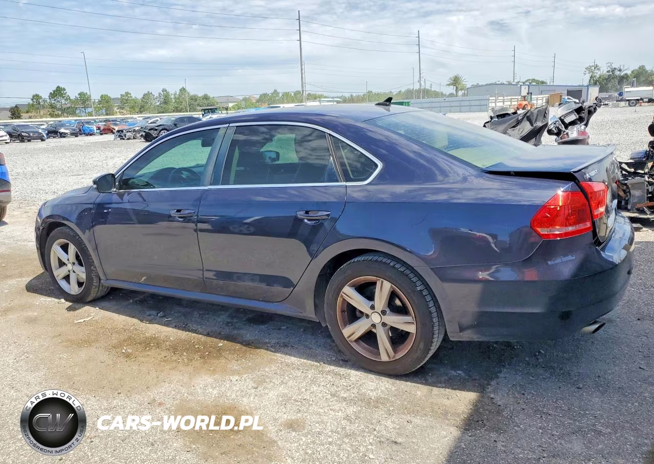 2014 Volkswagen Passat Se VIN:1VWBS7A33EC118907 - 2