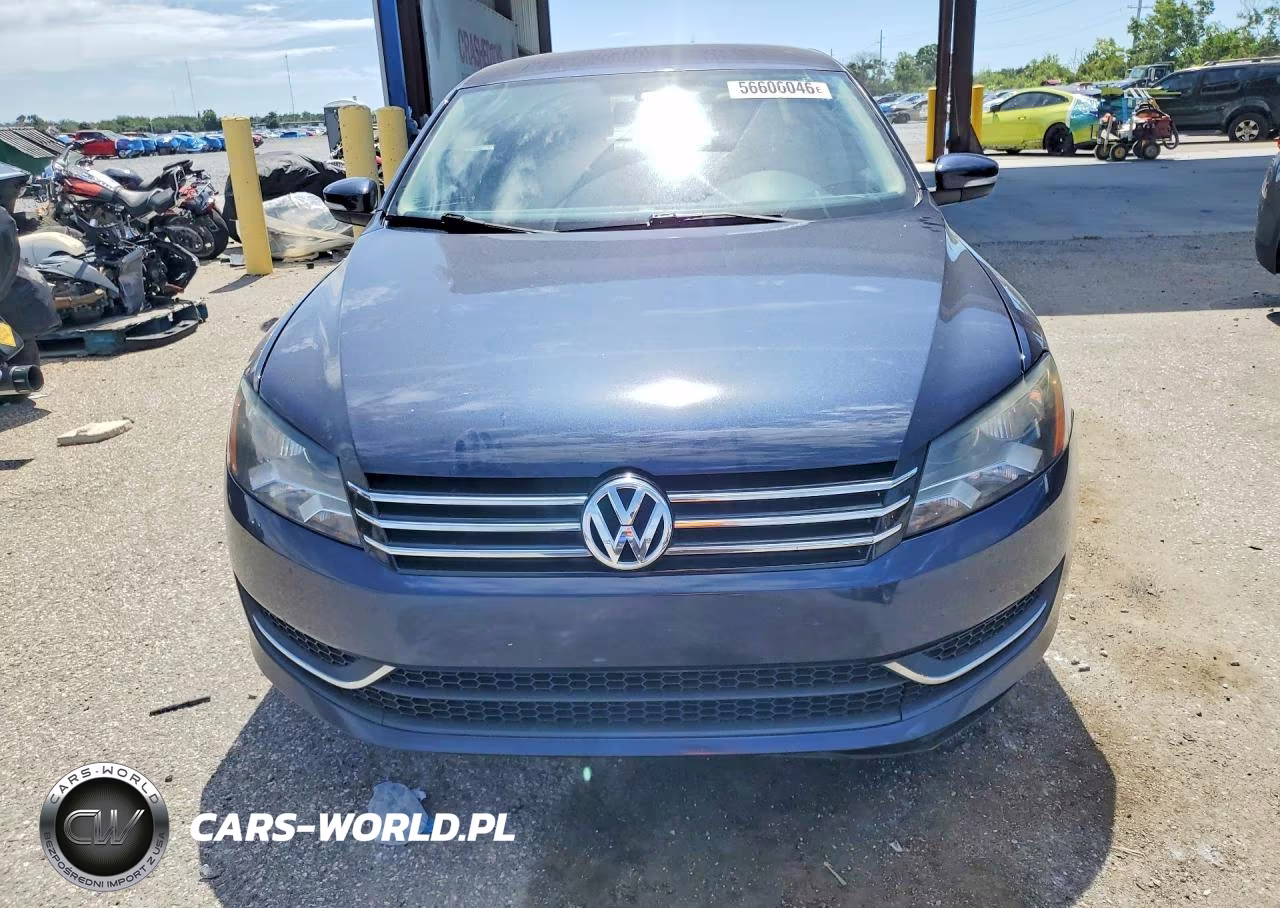2014 Volkswagen Passat Se VIN:1VWBS7A33EC118907 - 5