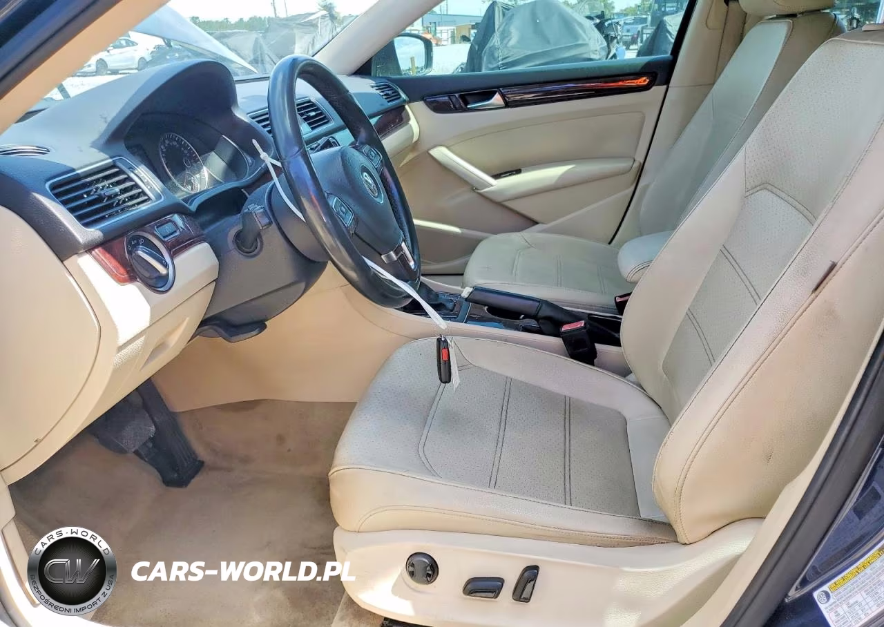 2014 Volkswagen Passat Se VIN:1VWBS7A33EC118907 - 7