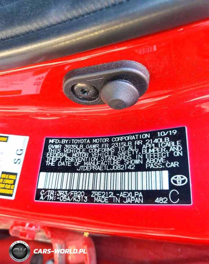 2020 Toyota Corolla Le VIN:JTDEPRAE1LJ082142 - 12