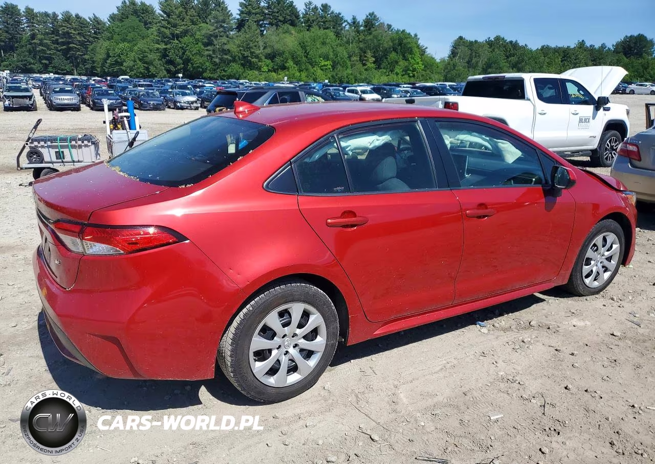 2020 Toyota Corolla Le VIN:JTDEPRAE1LJ082142 - 3