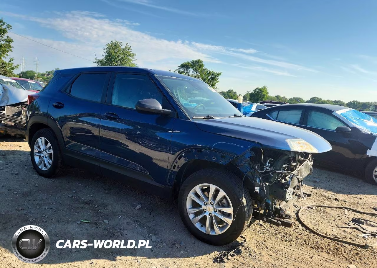 2021 Chevrolet Trailblazer Ls VIN:KL79MMS2XMB141523 - 4