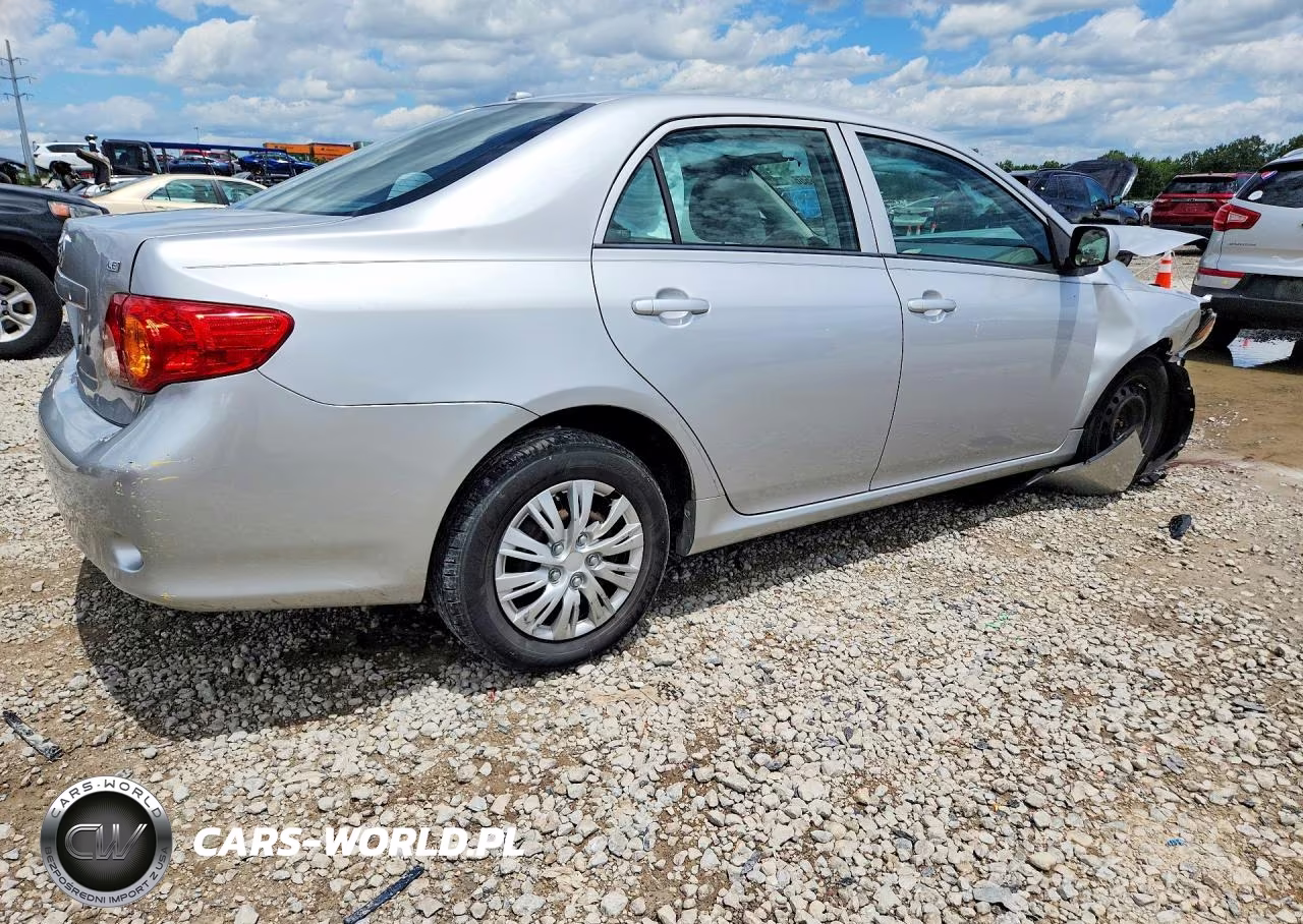 2010 Toyota Corolla Le VIN:1NXBU4EE6AZ241933 - 3