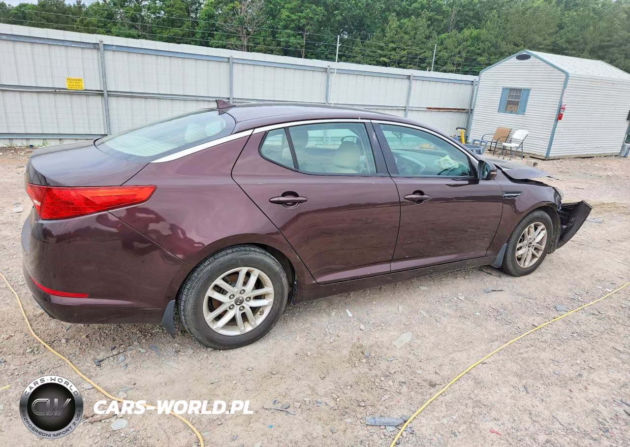 2011 Kia Optima Lx VIN:KNAGM4A71B5070549 - 3