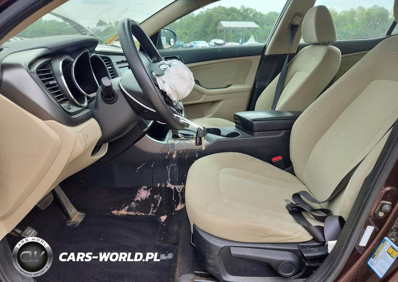 2011 Kia Optima Lx VIN:KNAGM4A71B5070549 - 7