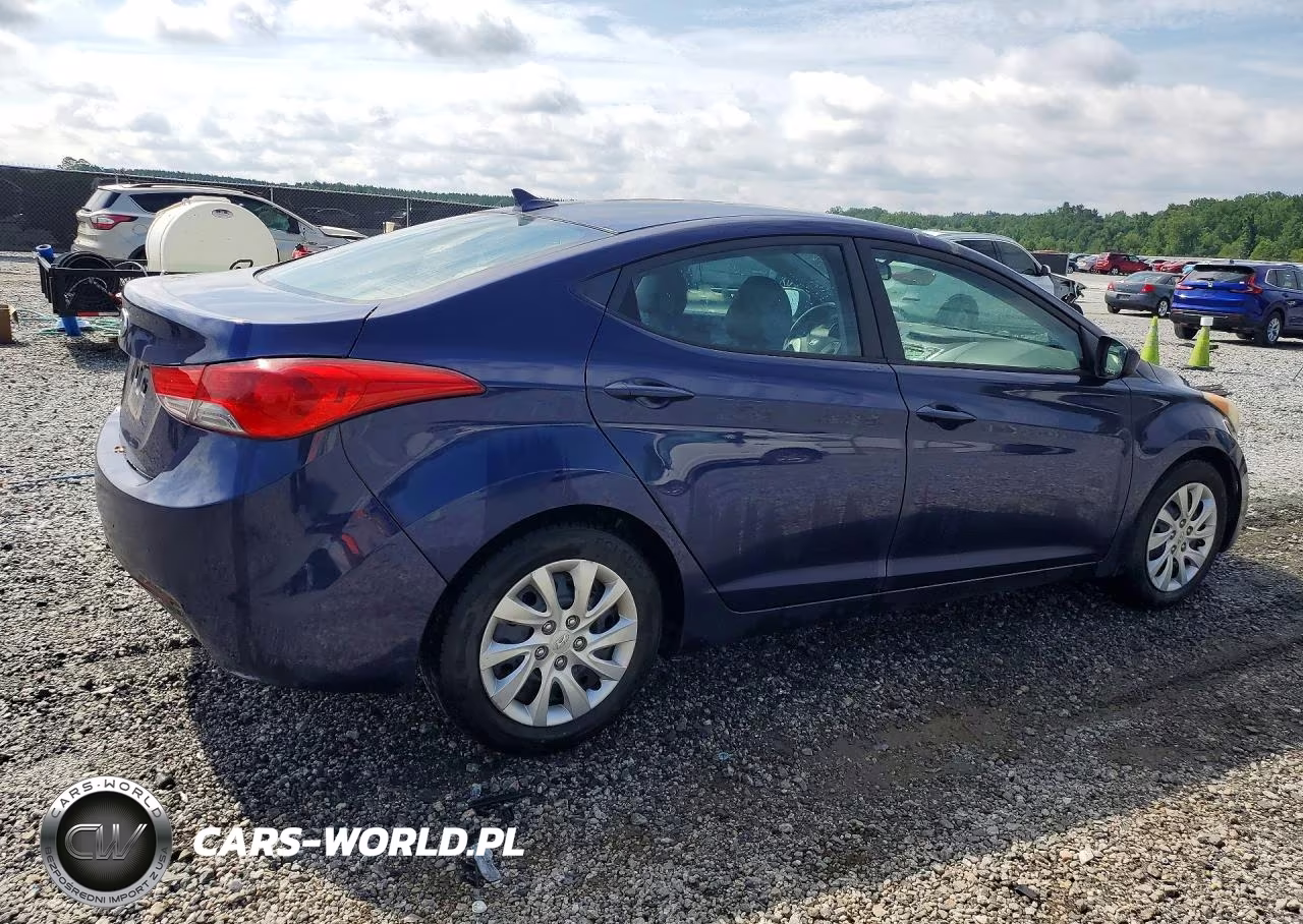 2011 Hyundai Elantra Gls VIN:5NPDH4AE5BH061006 - 3