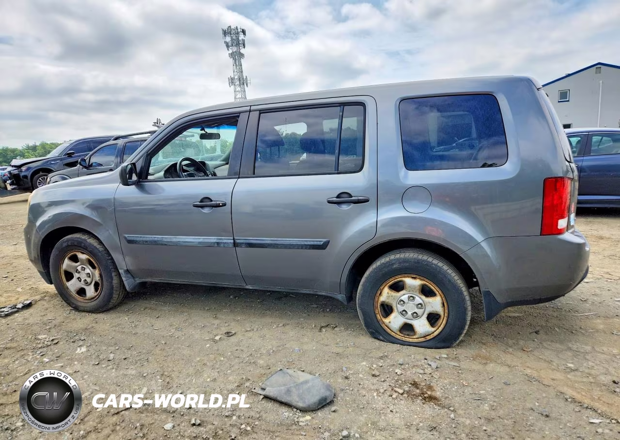 2012 Hond Pilot VIN:5FNYF4H28CB039472 - 2