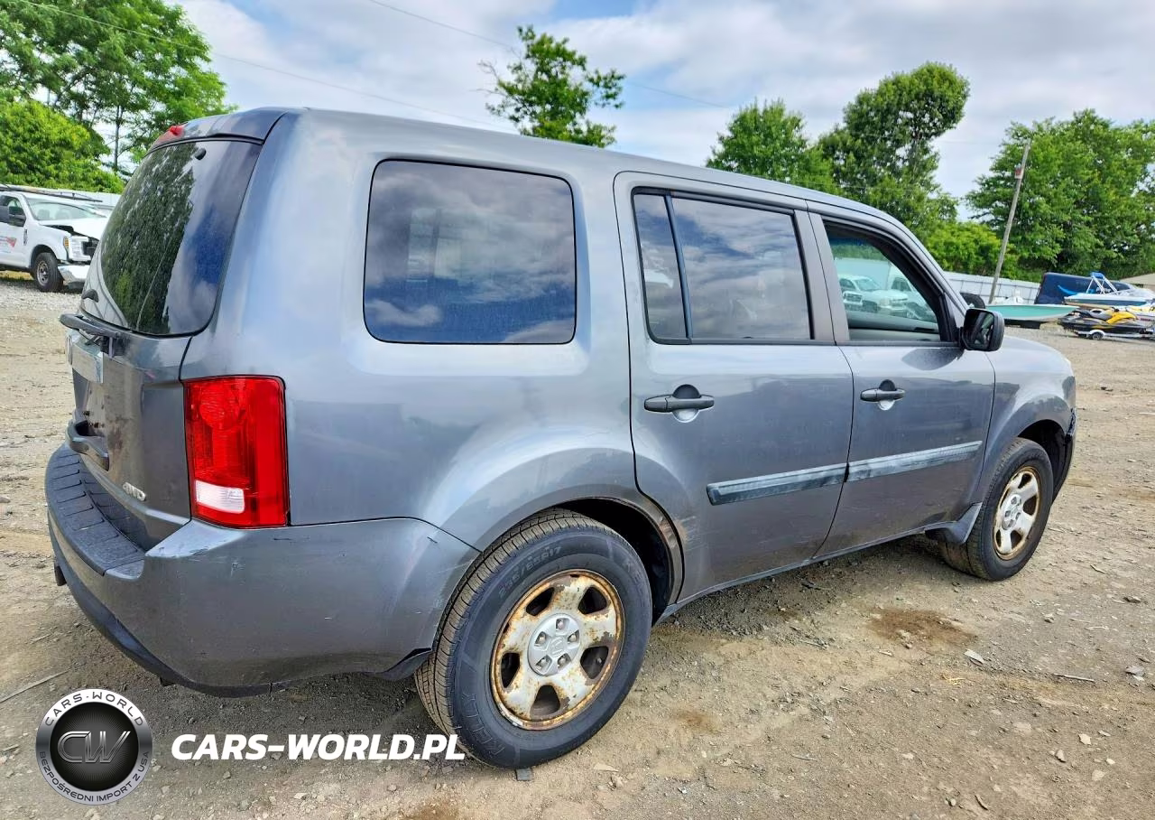 2012 Hond Pilot VIN:5FNYF4H28CB039472 - 3