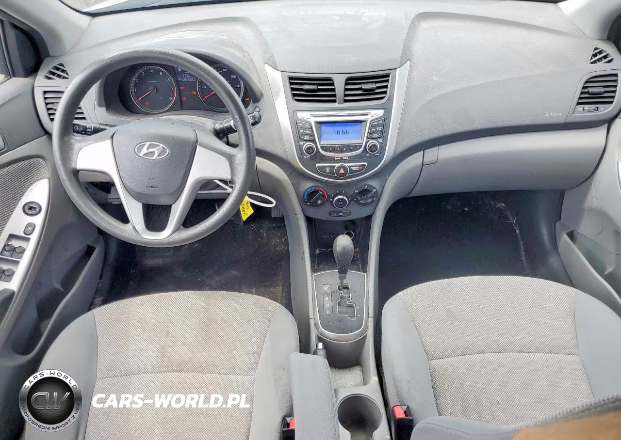 2012 Hyundai Accent Gls VIN:KMHCT4AE6CU193916 - 8