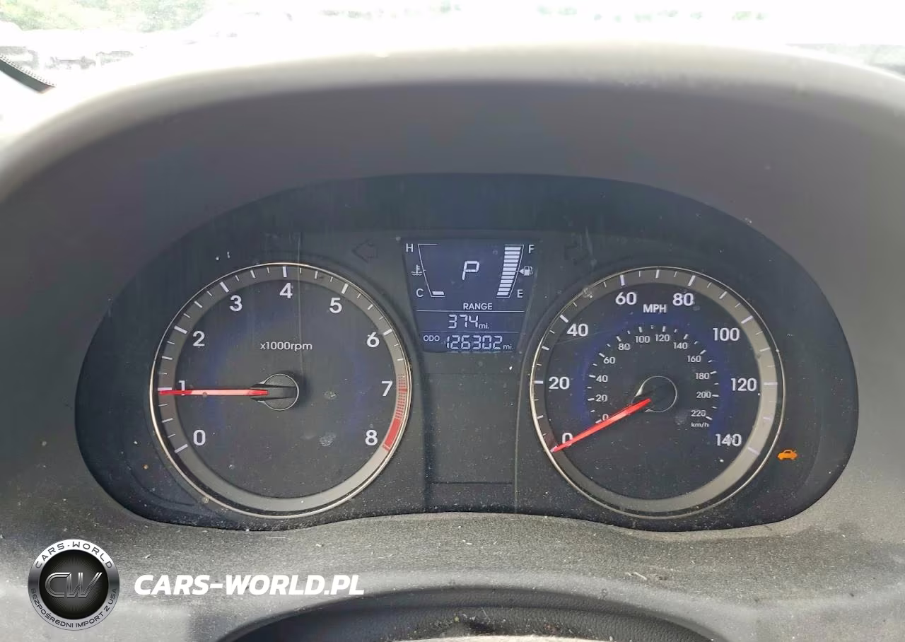 2012 Hyundai Accent Gls VIN:KMHCT4AE6CU193916 - 9