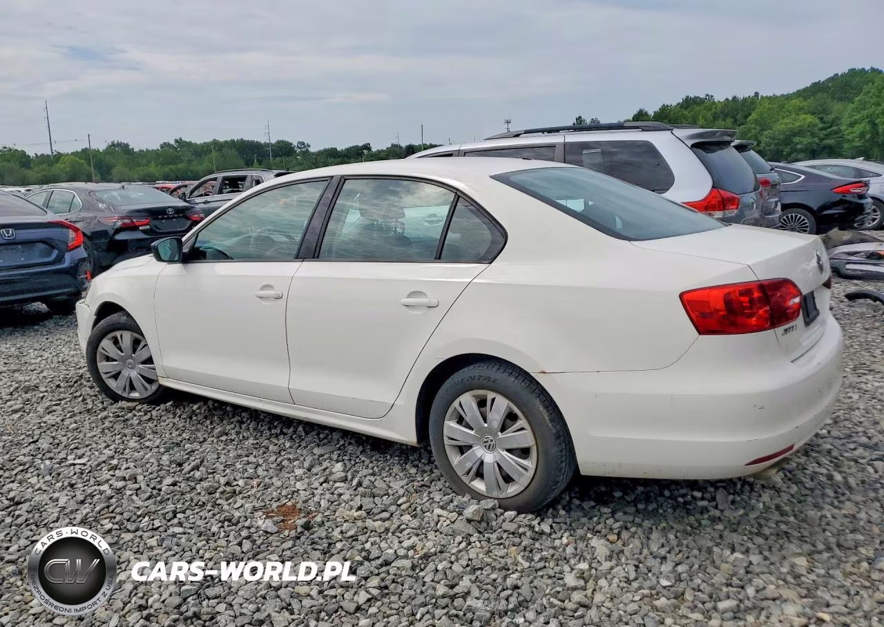 2013 Volkswagen Jetta Base VIN:3VW2K7AJ6DM361901 - 2