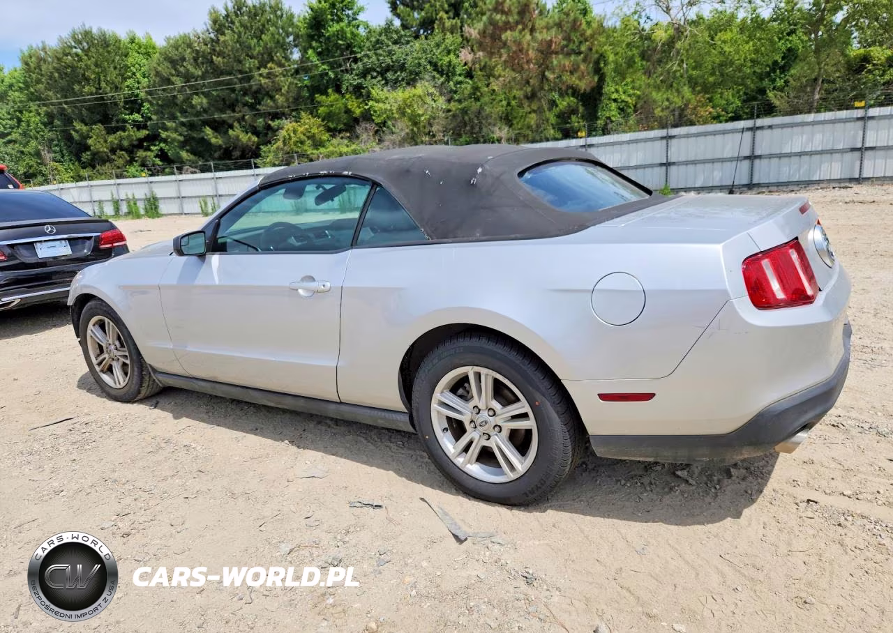 2012 Ford Mustang VIN:1ZVBP8EM5C5257030 - 2