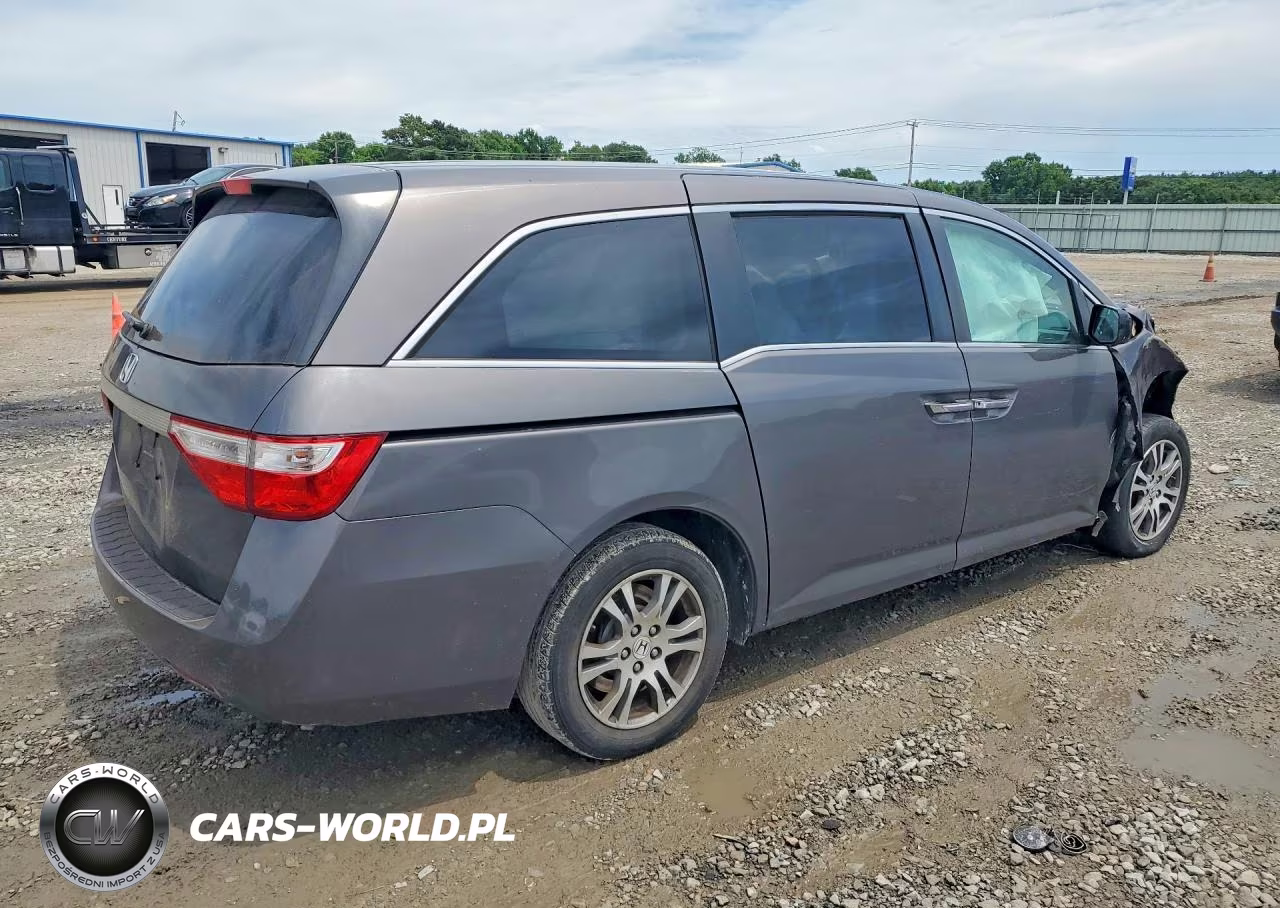 2012 Honda Odyssey Ex VIN:5FNRL5H47CB071396 - 3