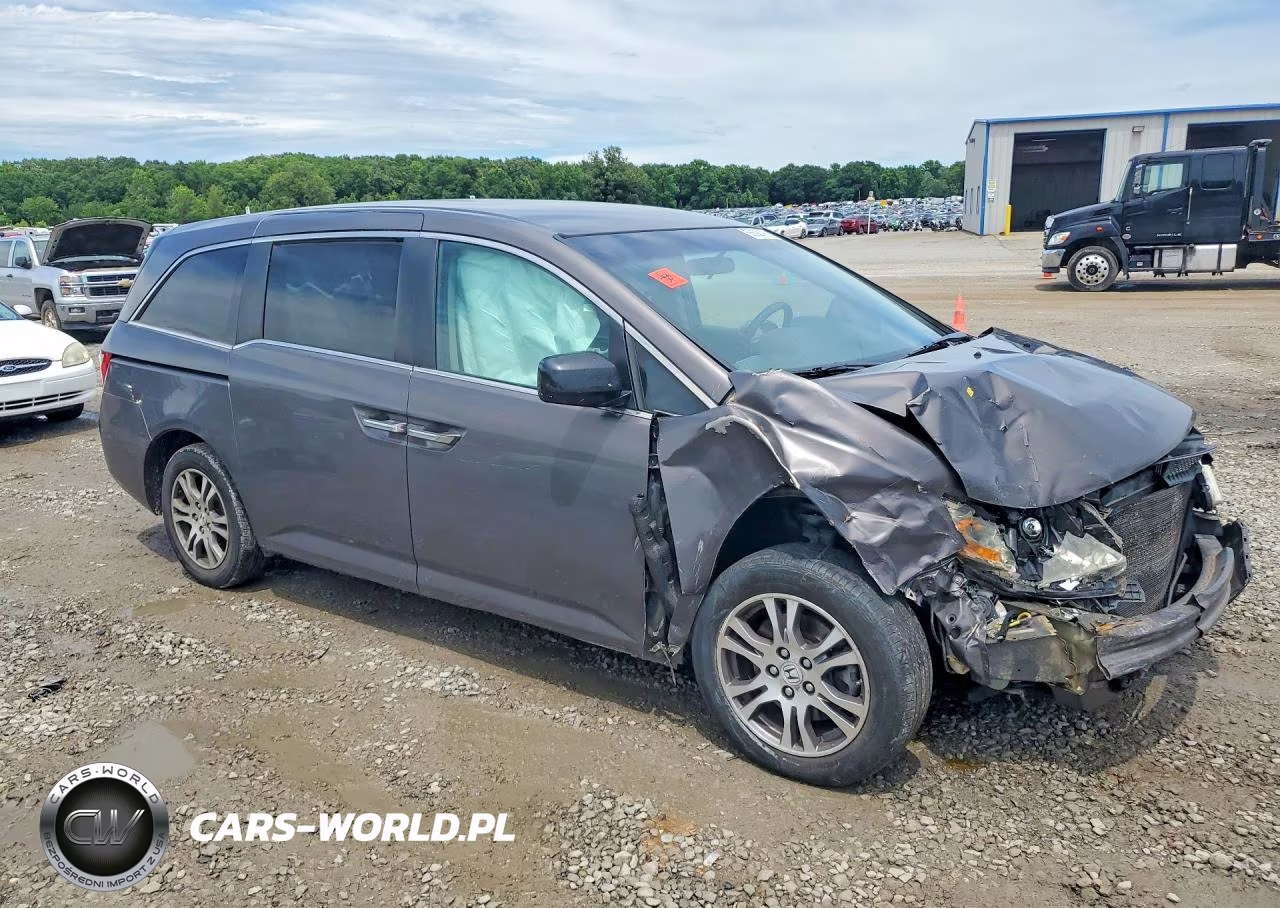 2012 Honda Odyssey Ex VIN:5FNRL5H47CB071396 - 4