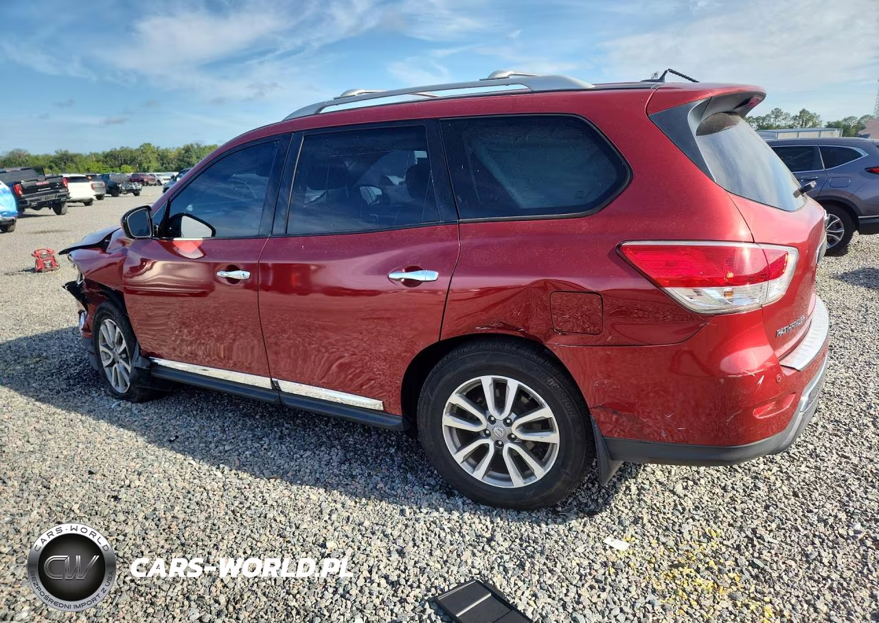 2015 Nissan Pathfinder Sl VIN:5N1AR2MN6FC600276 - 2