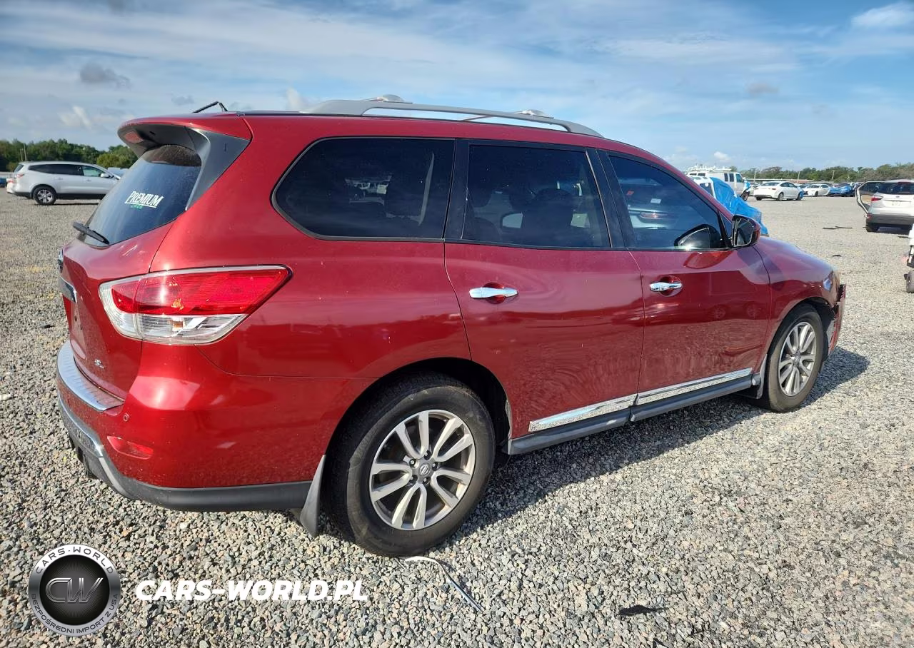 2015 Nissan Pathfinder Sl VIN:5N1AR2MN6FC600276 - 3