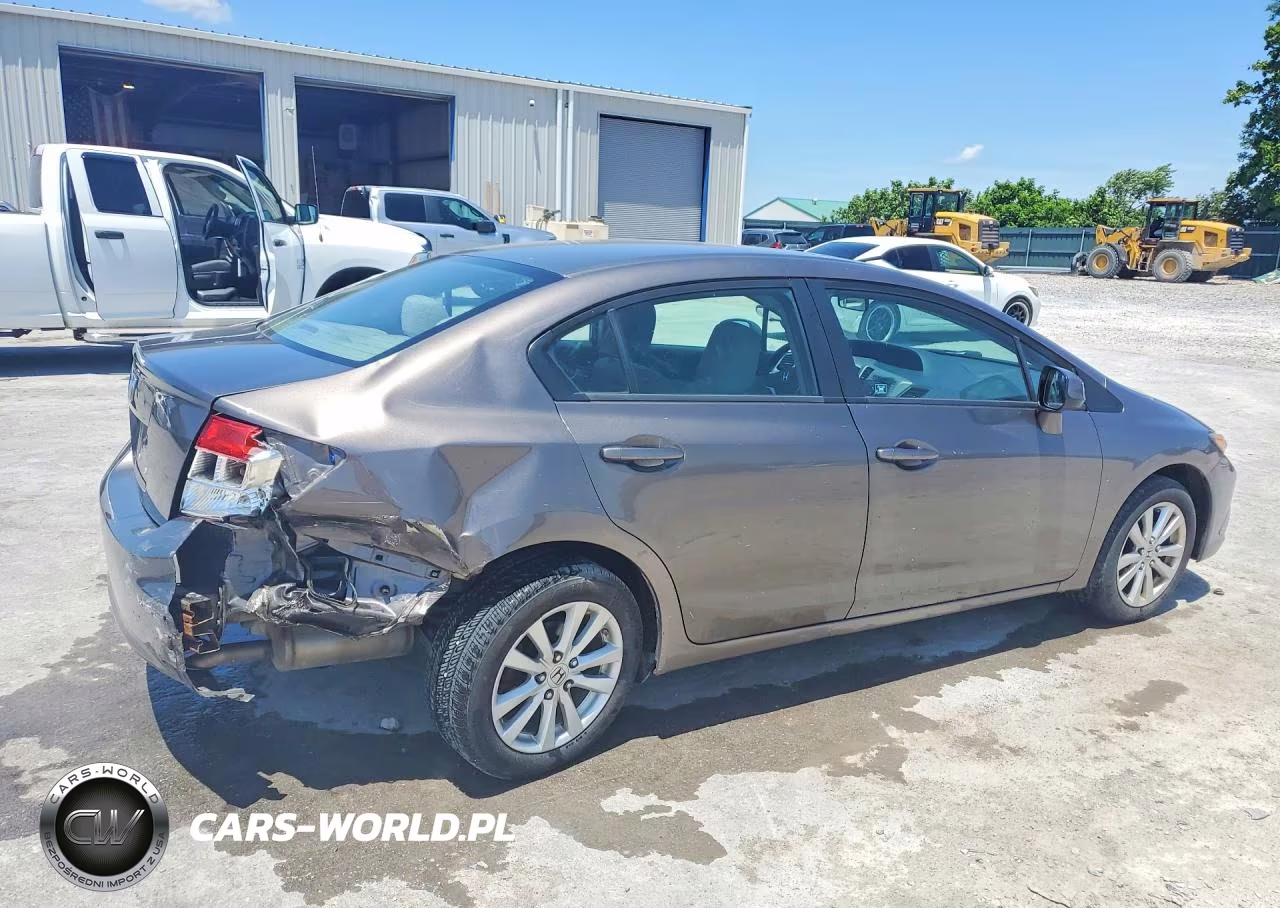2012 Honda Civic Ex VIN:19XFB2F83CE006674 - 3