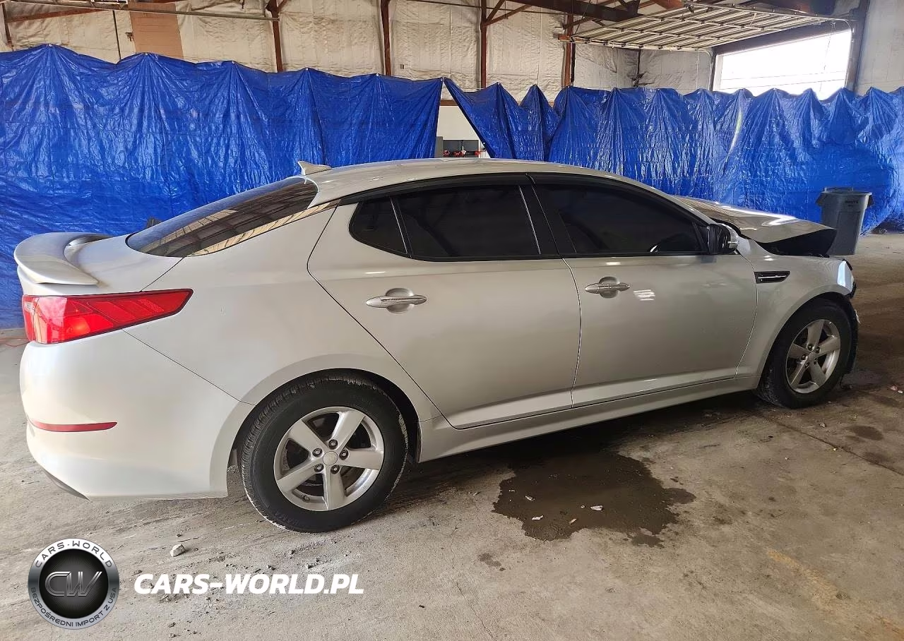 2014 Kia Optima Lx VIN:5XXGM4A74EG259277 - 3