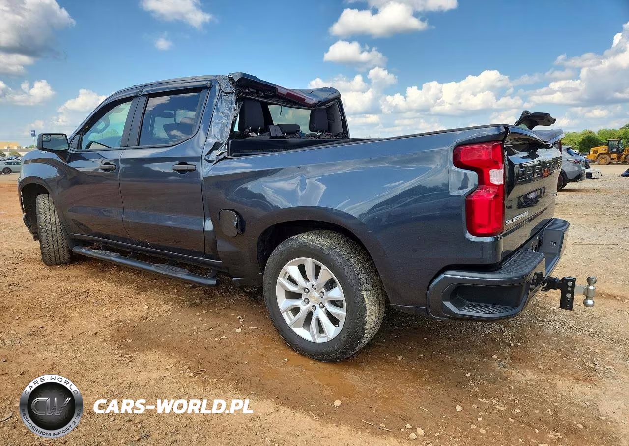 2021 Chevrolet Silverado C1500 Custom VIN:1GCPWBEH7MZ117552 - 2