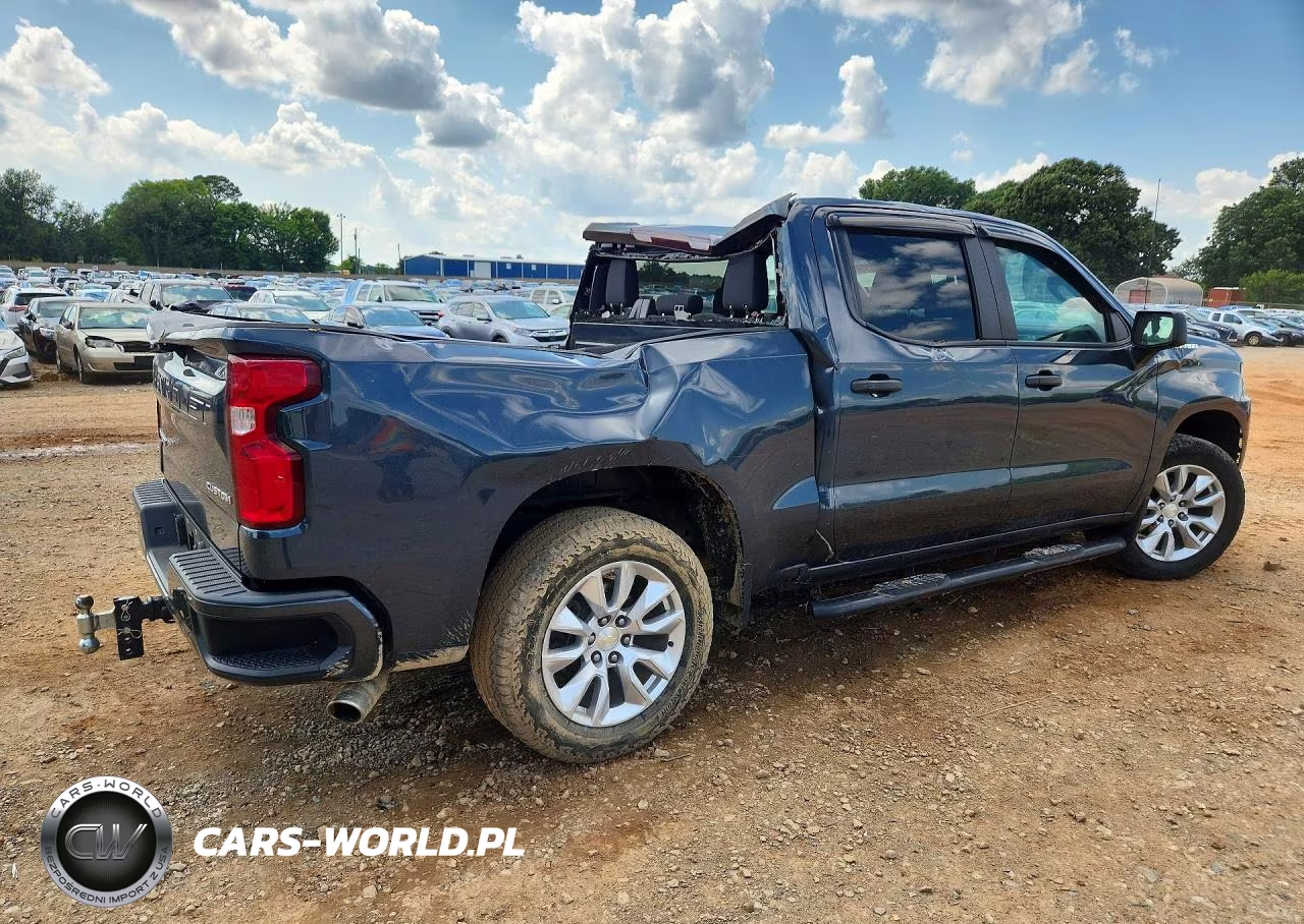 2021 Chevrolet Silverado C1500 Custom VIN:1GCPWBEH7MZ117552 - 3