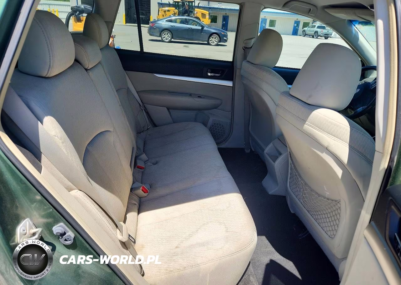 2012 Subaru Outback 2.5I Premium VIN:4S4BRBCC6C3300933 - 10