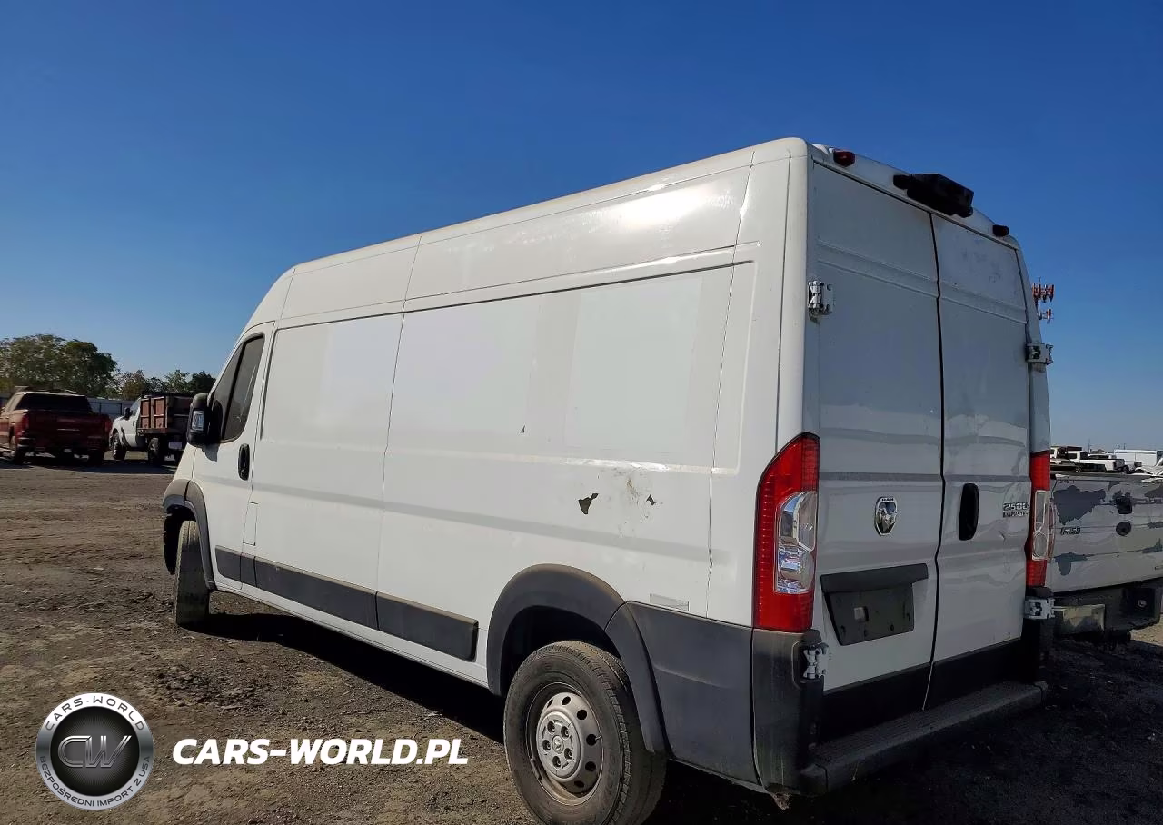 2023 Ram Promaster 2500 Vf High Roof Delivery Van VIN:3C6LRVDG5PE589708 - 2