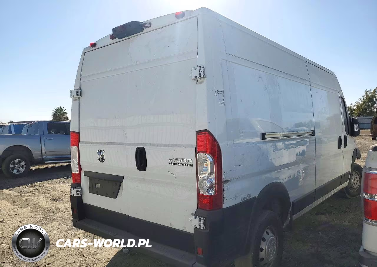 2023 Ram Promaster 2500 Vf High Roof Delivery Van VIN:3C6LRVDG5PE589708 - 3