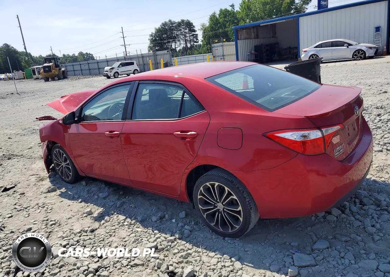 2016 Toyota Corolla S Plus VIN:5YFBURHE9GP374852 - 2