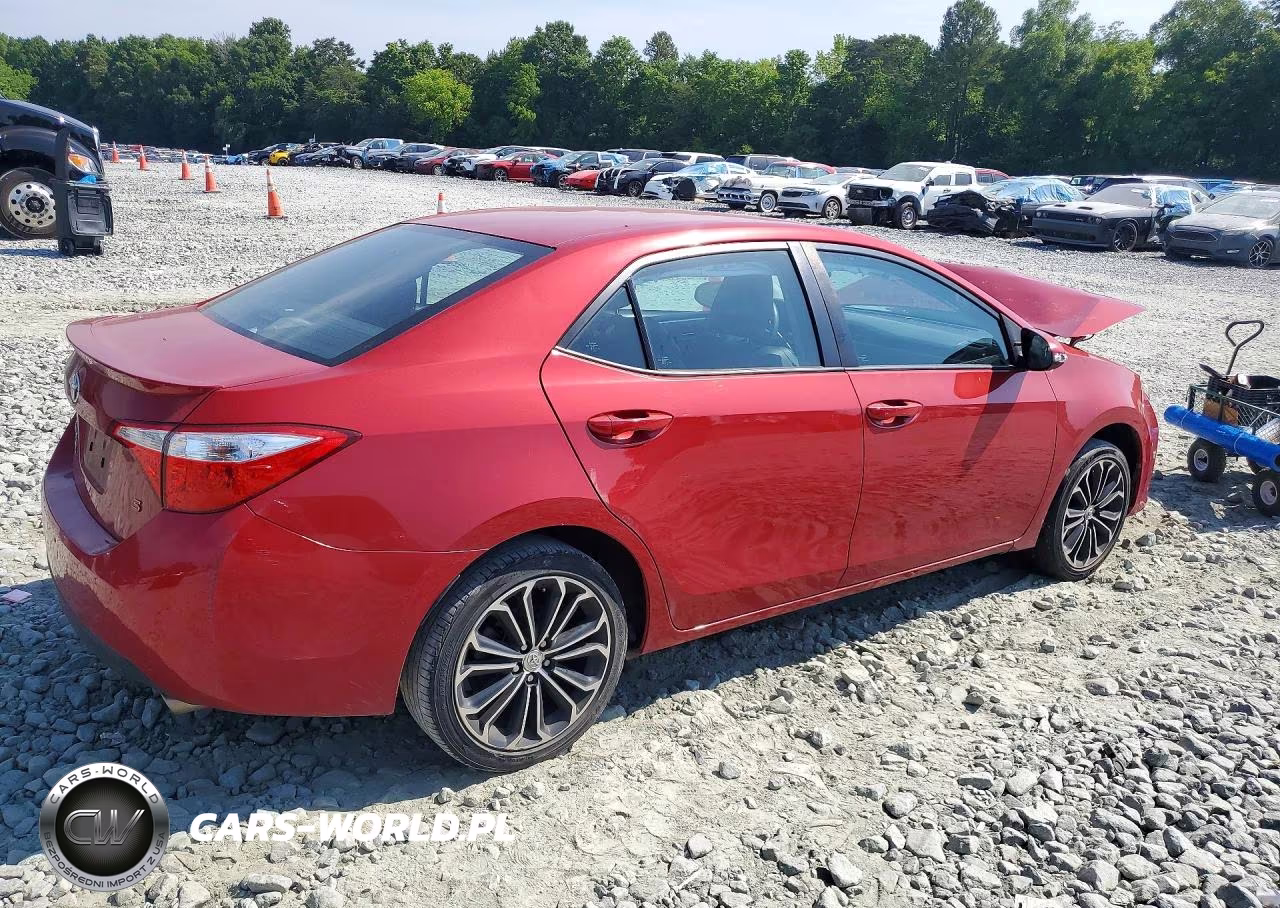 2016 Toyota Corolla S Plus VIN:5YFBURHE9GP374852 - 3