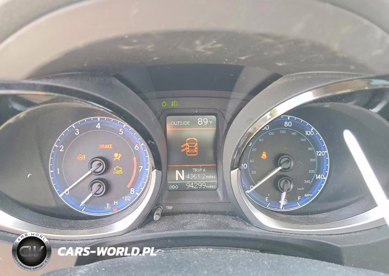 2016 Toyota Corolla S Plus VIN:5YFBURHE9GP374852 - 9