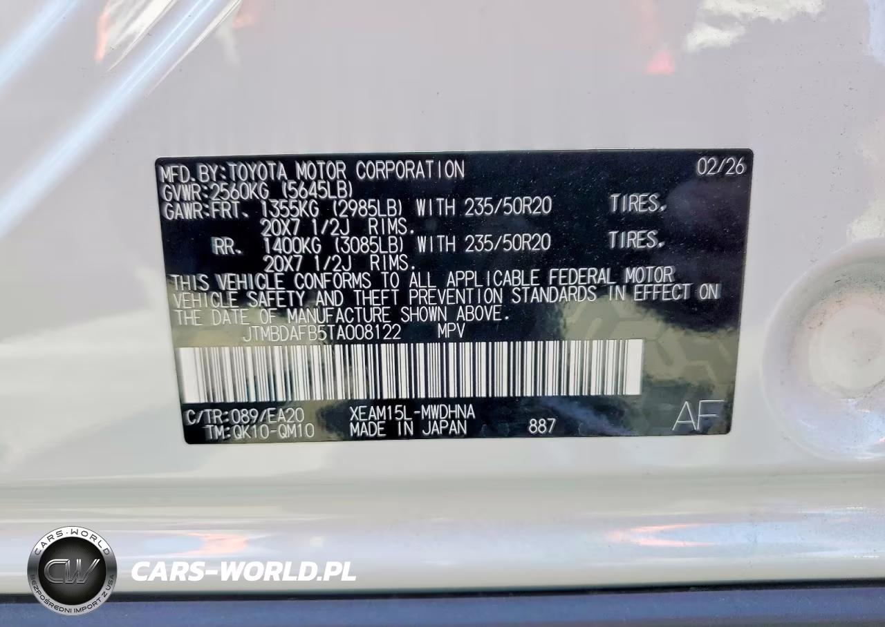 2026 Toyota Bz Limited VIN:JTMBDAFB5TA008122 - 12