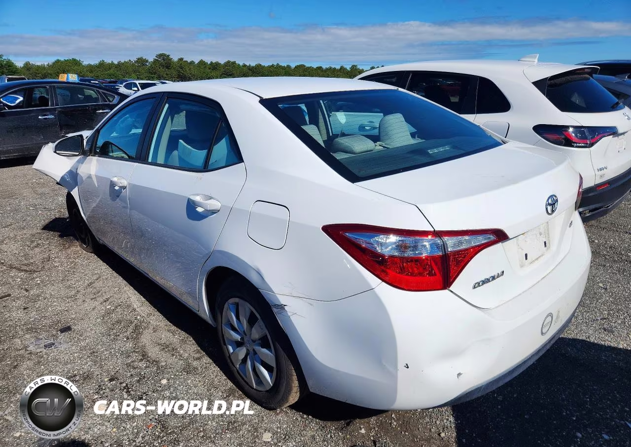 2015 Toyota Corolla Le VIN:2T1BURHE6FC289594 - 2