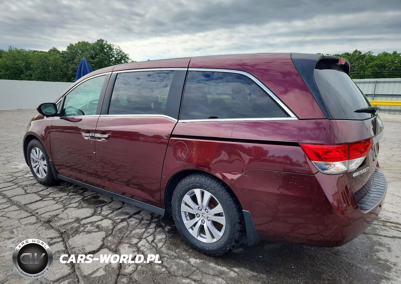 2016 Honda Odyssey Exl VIN:5FNRL5H64GB068415 - 2