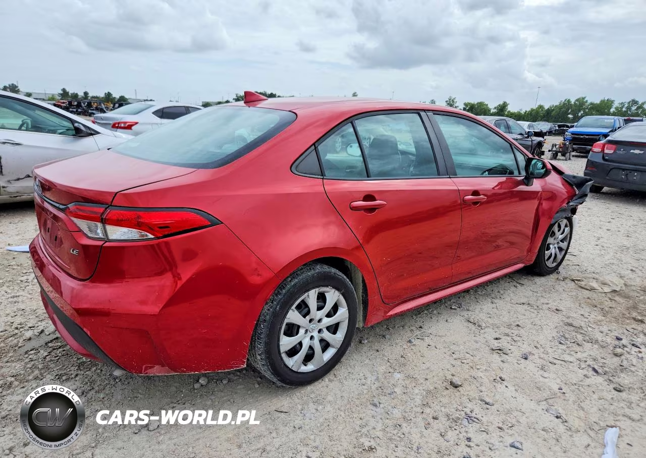 2020 Toyota Corolla VIN:5YFEPRAE9LP006258 - 3