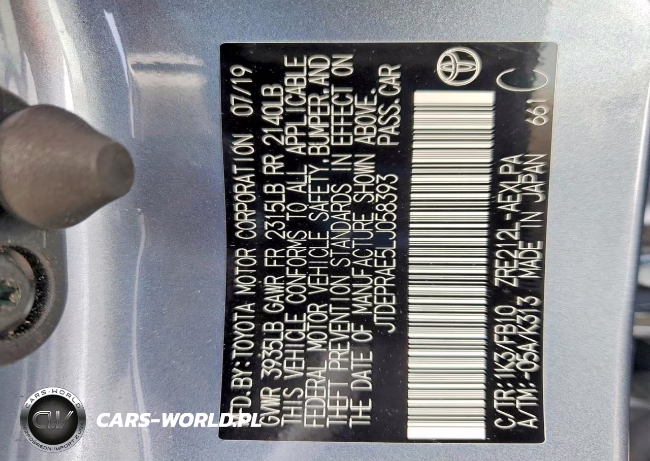 2020 Toyota Corolla Le VIN:JTDEPRAE5LJ058393 - 12