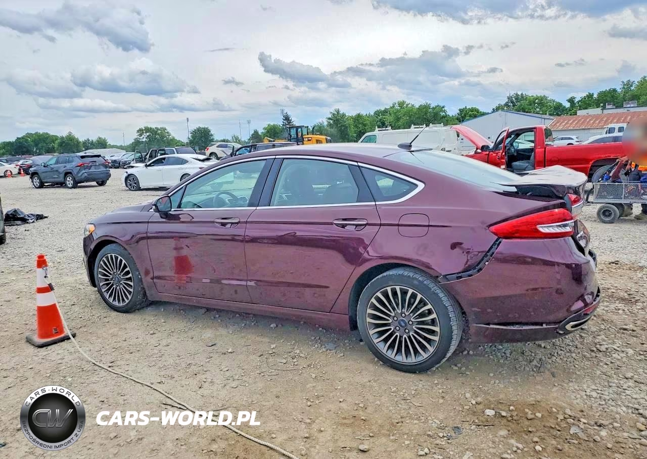 2017 Ford Fusion Se VIN:3FA6P0T94HR310850 - 2